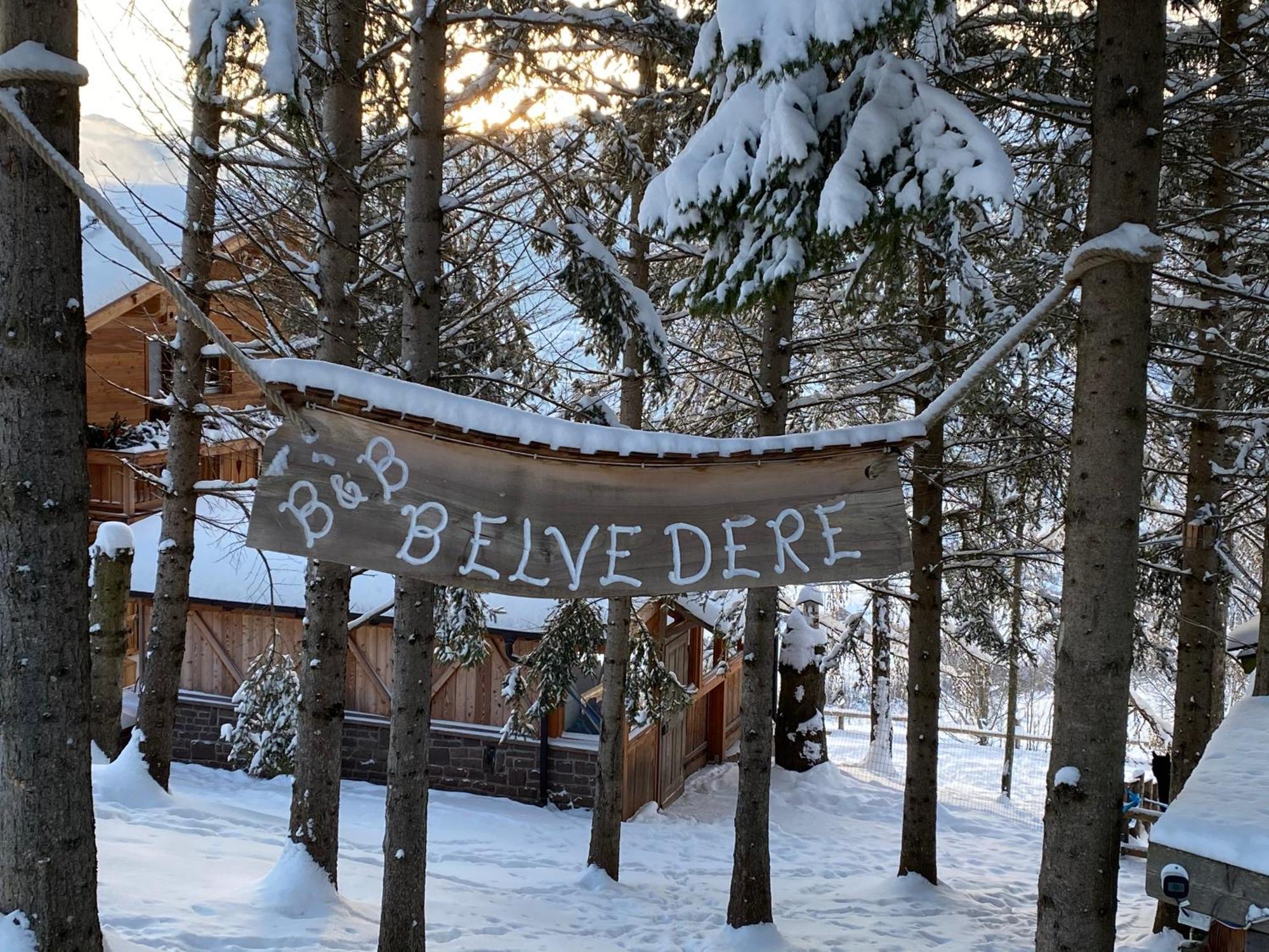 B&B Belvedere Daiano Exteriör bild